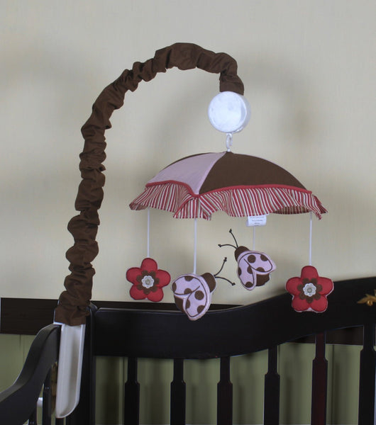 Buy Online Best Boutique Ladybug Flower Musical Mobile by GEENNY - optimababy