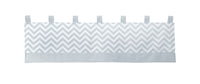 Buy Online Best Bumperless Boutique Baby 12 Piece Crib Bedding Set, Soft Mint Green/Gray Chevron - optimababy