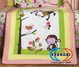 Buy Online Best Bumperless Boutique Monkey 12PCS CRIB BEDDING SET - optimababy