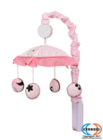 Buy Online Best New Pink Butterfly Musical Mobile by GEENNY - optimababy