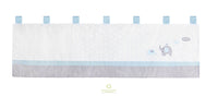 Buy Online Best One OptimaBaby Blue Grey Elephant Window Valance - optimababy