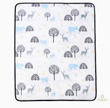 OptimaBaby Bumperless Woodland Forest Deer 5 Piece Baby Nursery Crib Bedding Set