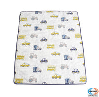 Bumperless Transportation Cars 12 Piece Boutique Baby Nursery Crib Bedding Set