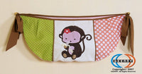 Bumperless Boutique Monkey 12PCS CRIB BEDDING SET