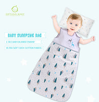 OptimaBaby Green Woodland Deer Baby Sleeping Bag Winter Model 2.5 Tog Small (0-12M)