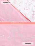 OptimaBaby Pink Flamingo Baby Sleeping Bag Winter Model 2.5 Tog Small (0-12M)